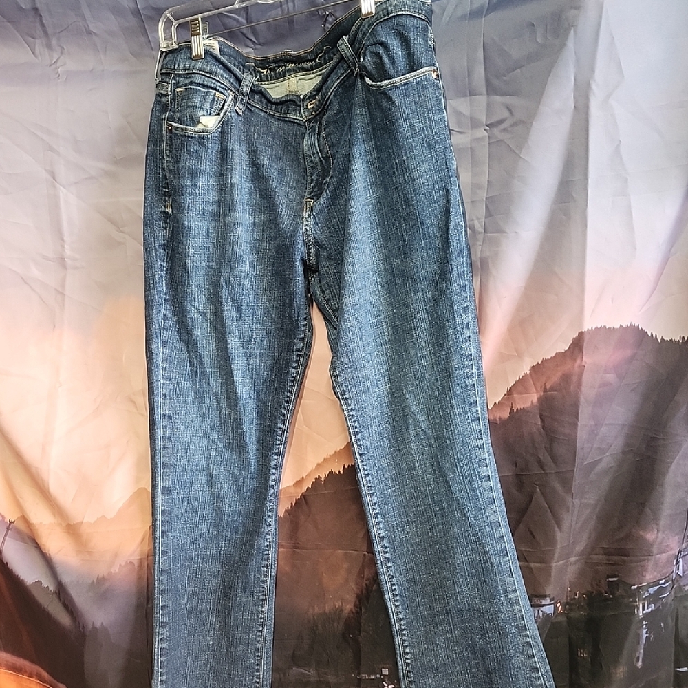 Classic Blue Boot Cut Jeans for Women